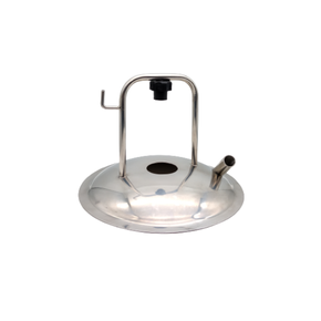 tampa inox simples com furo entrada5 8ou3 4 agropeperi ordenha 2