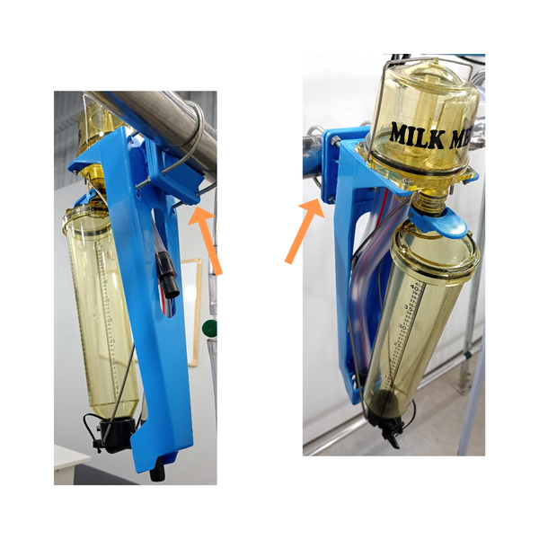 jogo de montagem do medidor milk meter agropeperi ordenhadeira