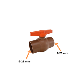 registro esfera soldavel 25mm agropeperi ordenhadeira 5
