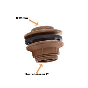 adaptador flange p cx 32 x 1 agropeperi ordenha 2