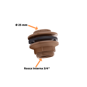 adaptador flange p cx 25 x 3 4 agropeperi ordenha 2