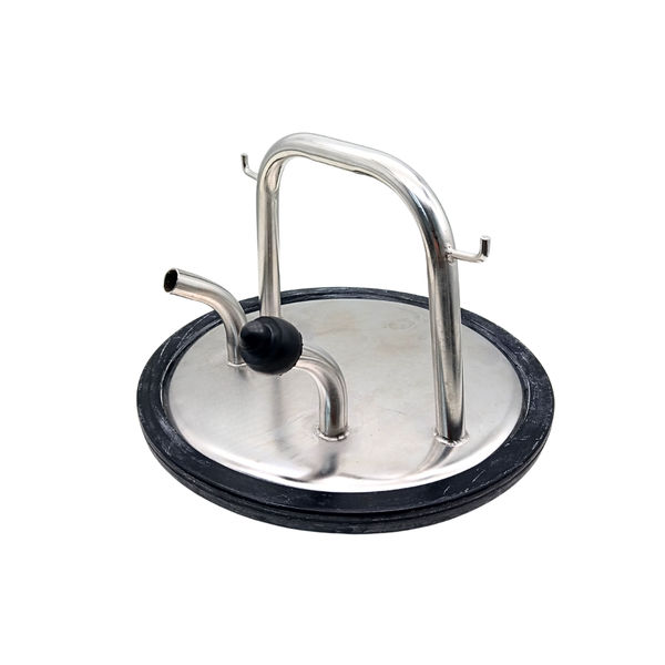 tampa tarro 50l sem furro 2 entradas agropeperi ordenha 2