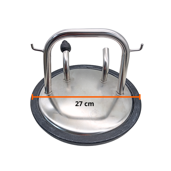 tampa tarro 50l sem furro 2 entradas agropeperi ordenha 4