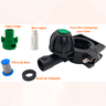 kit bico completo aspersao engate tubulacao 50mm agropeperi ordenha 3