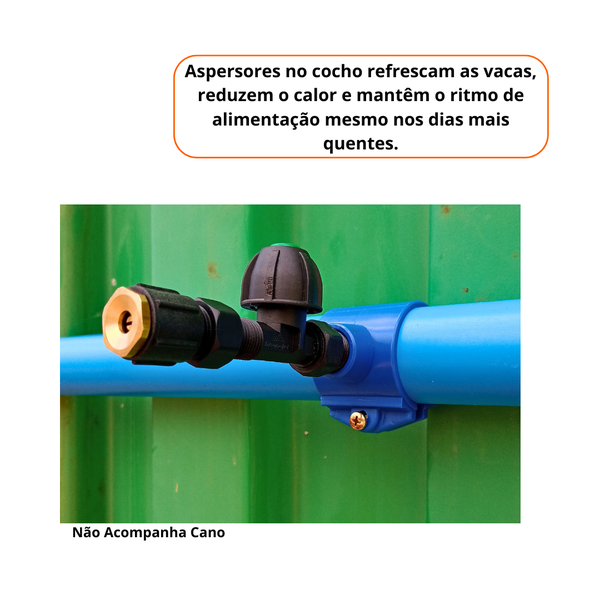bico completo aspersao 360graus alta vazao agropeperi ordenha 6
